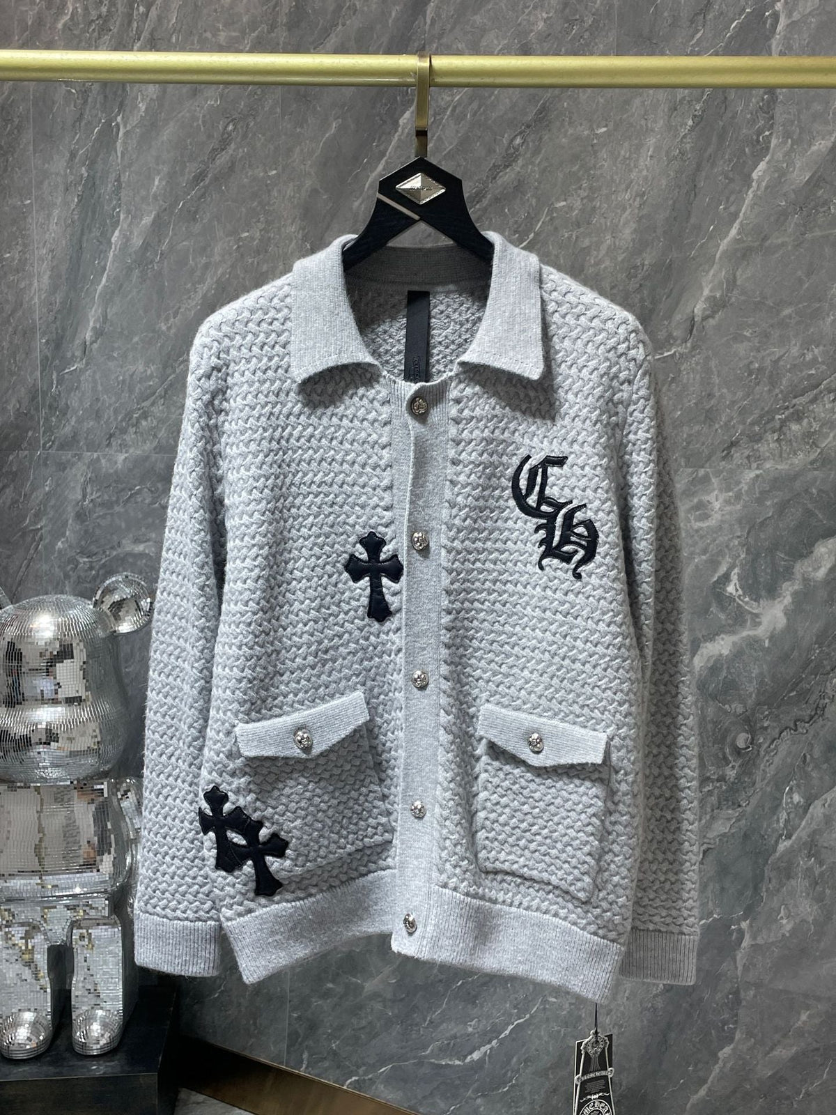 Chrome Hearts Cardigan Sweater 004