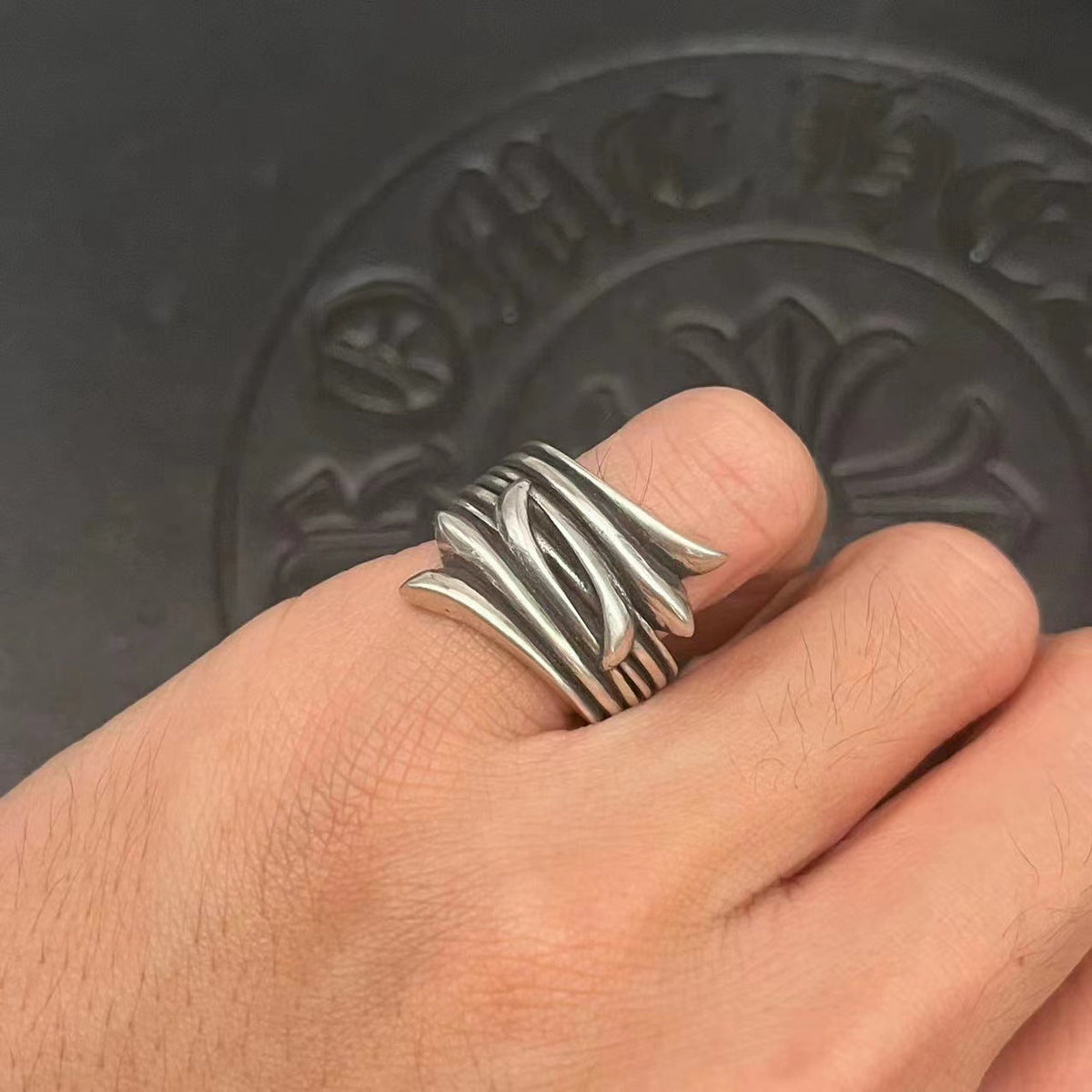 Chrome Hearts vintage iris ring