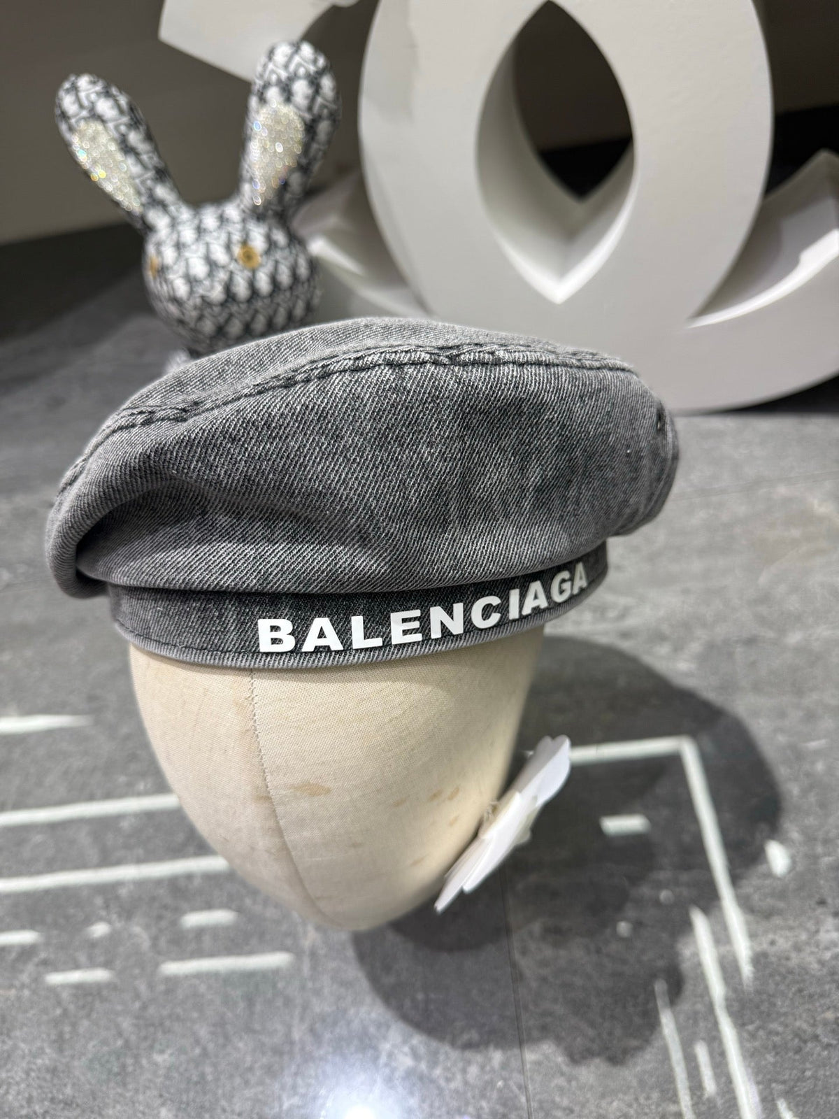 Balenciaga New Denim Beret
